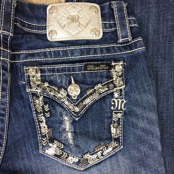 Miss Me Denim - 🛍 Miss Me Signature Bootcut Jeans, Size 28